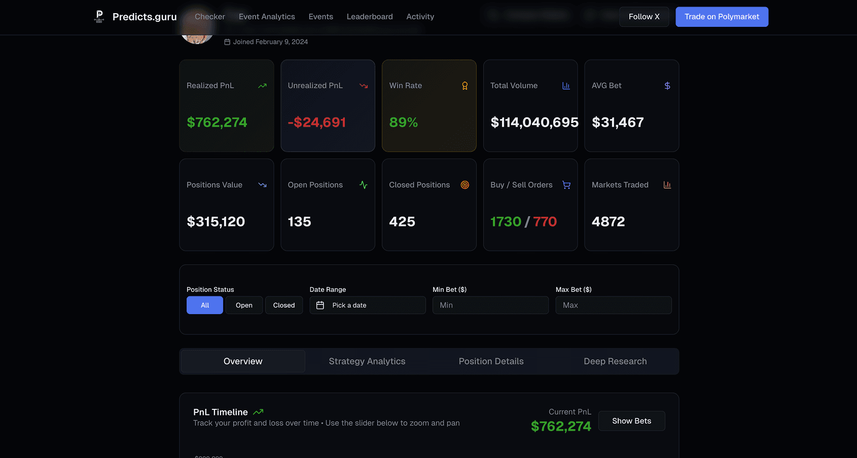 PREDICTS.GURU preview